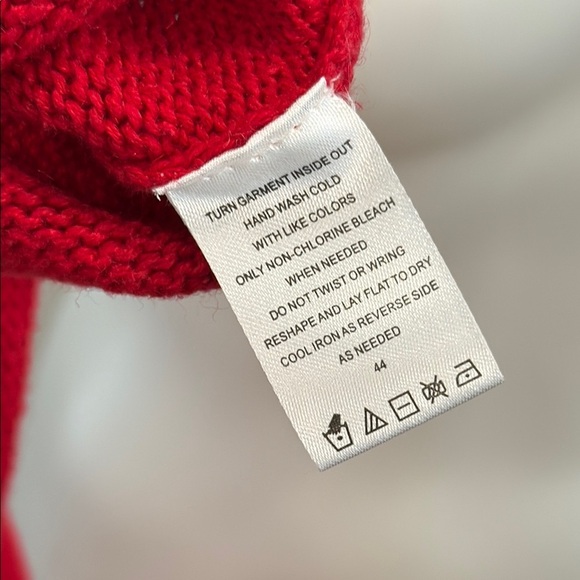 Designers Originals Studio Joy 1X Festive Red Snowman Sweater Vest - Picture 12 of 12